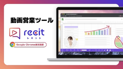 動画営業ツール「recit」サービス紹介資料