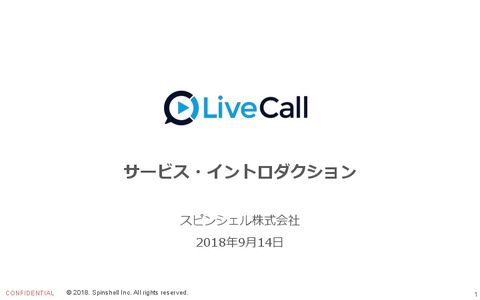 ウェブ接客ツール「LiveCall」